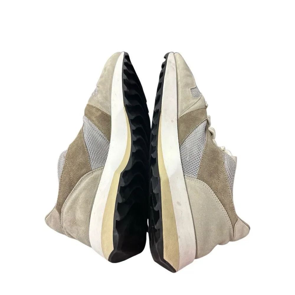 $695 Men's FEAR OF GOD Lace-Up Runner Sneakers Sabbia 42 US  Made in Italy